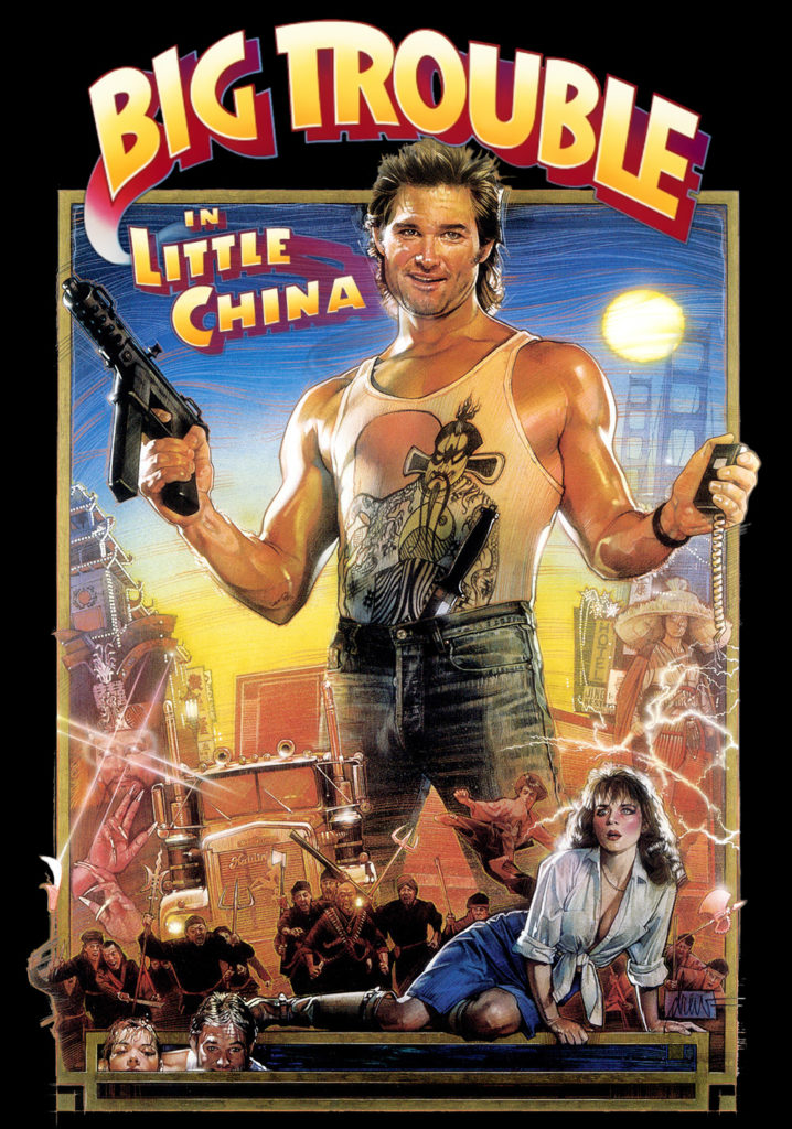 Movie poster for Big Trouble in Little China